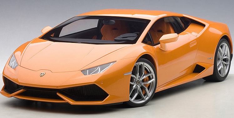 AutoArt 1/12 Lamborghini Huracan LP610-4 (Pearl Orange)